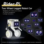 Robot auto-équilibré  à deux roues Raspberry Pi avec Vision IA - Kf a c eaeec f b eee c f - Robot Gadget