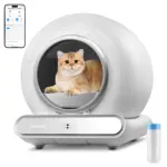 Bac à litière auto-nettoyant connecté (9 Litres) - Kf s e ebc a a f ebf f - Robot Gadget