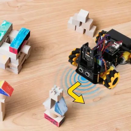 Kit de voiture robot électronique télécommandée - Kf sd a bc f a b da d p - Robot Gadget