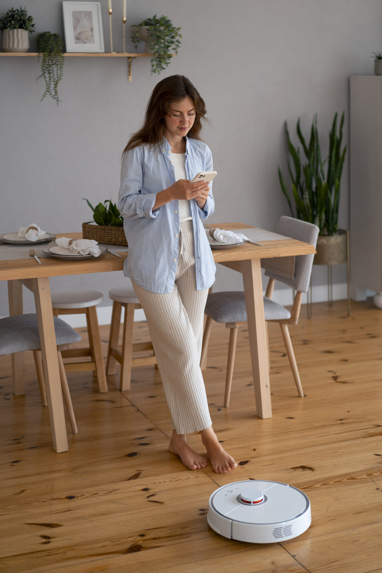 Accueil - Robotic wireless vacuum cleaner control by smartphone app - Robot Gadget