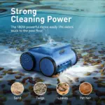 Robot d’entretien de piscine – Aspiration motorisée 180W - Kf a db b dce bec m - Robot Gadget