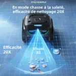 Robot nettoyeur de piscine sans fil C2V – Vision AI & contrôle via application - Kf s f ca aa f daaa - Robot Gadget