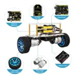 Robot voiture auto-équilibrée Bluetooth – Kit programmable - Kf s b bdc a cc f g - Robot Gadget