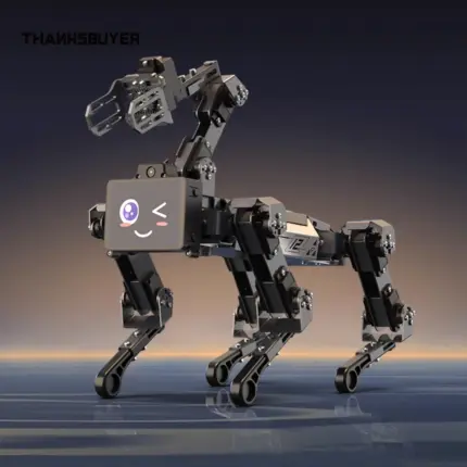 Robot chien intelligent DOGZILLA-Lite – (avec Raspberry Pi, Caméra HD & bras robotique) - Kf s c bbf f c aedfa f c ba v - Robot Gadget