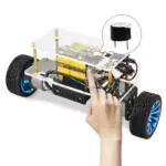 Robot voiture auto-équilibrée Bluetooth – Kit programmable - Kf s ae e c e a - Robot Gadget